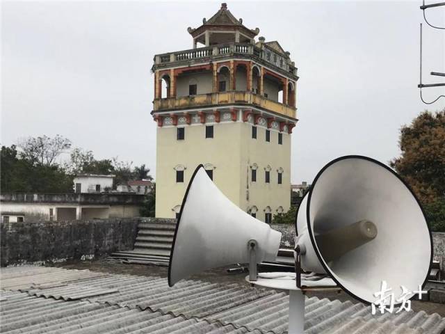中股村的氣象大喇叭。