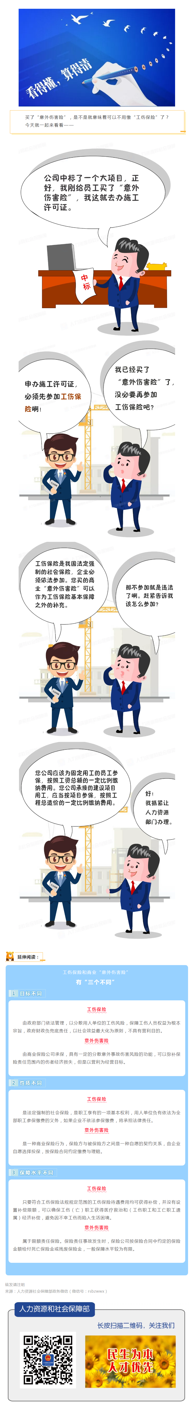 買了意外傷害保險(xiǎn)就不參加工傷保險(xiǎn)，違法！.png