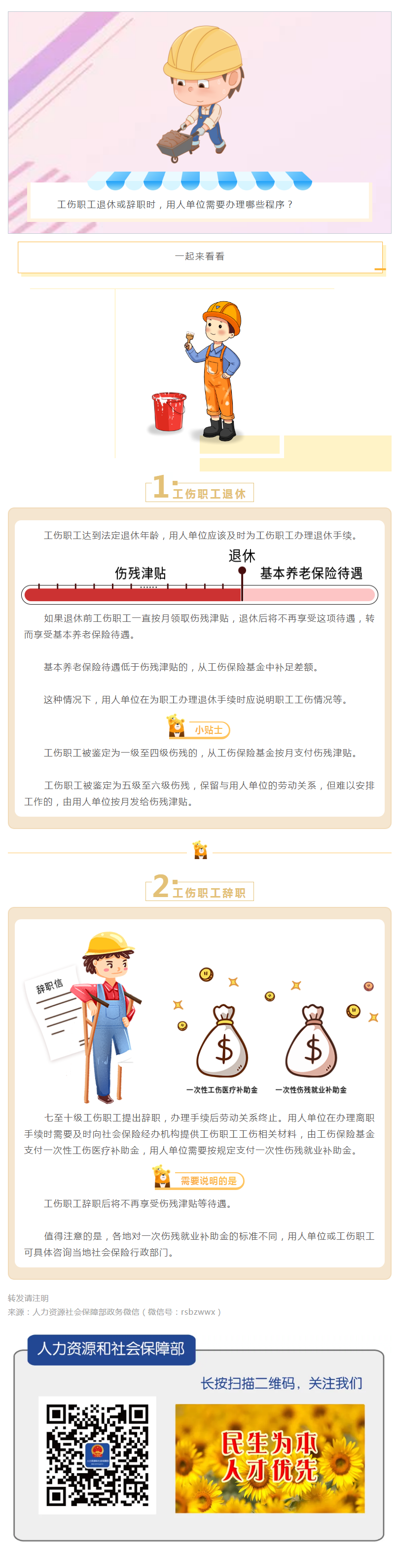 工傷職工退休或辭職時，用人單位需要辦理哪些程序？.png