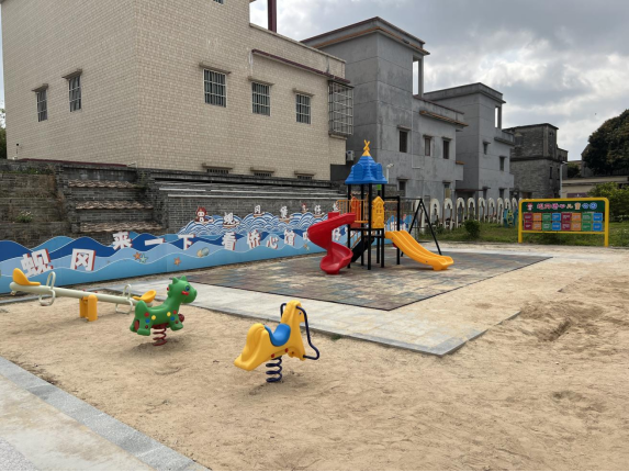 蜆岡鎮(zhèn)：小小口袋公園 托起兒童“大幸福”